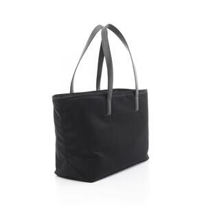 Prada Edition Re Tessuto Saffiano Leather Bag Black Nylon Tote